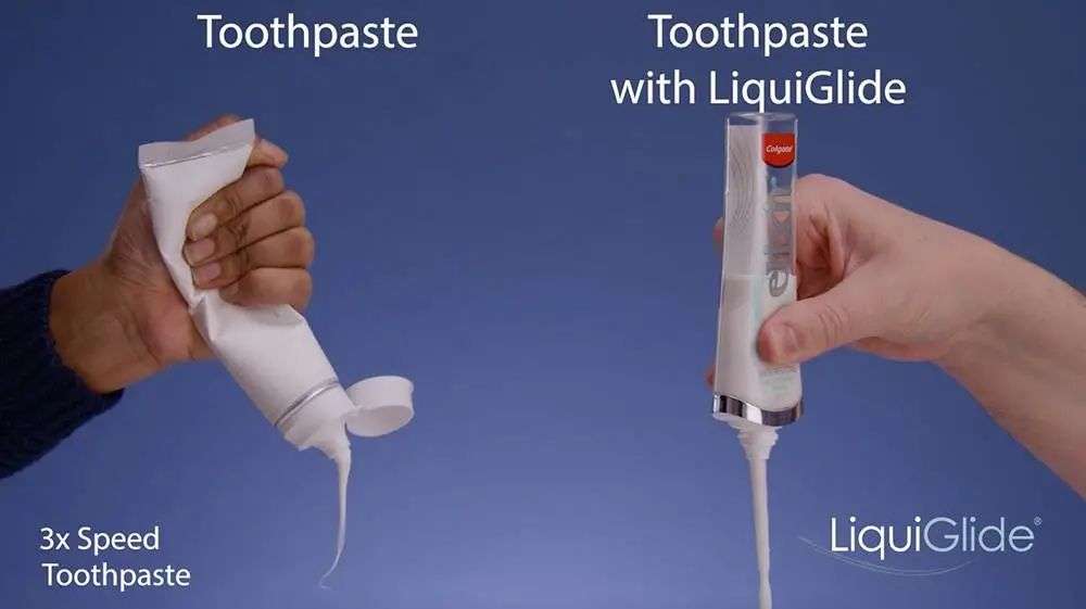 再也不用「擠牙膏」，高露潔換上的「潤滑劑」包裝，讓牙膏從此一滴不剩